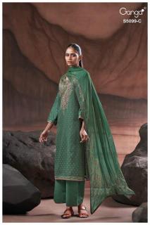 Ganga renaya 5099  Dress material suppliers in Goa
