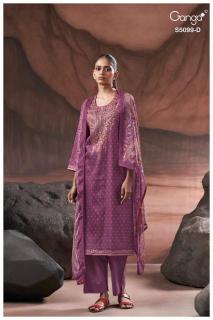 Ganga renaya 5099  Dress material suppliers in Goa