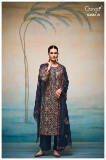 Ganga ruby 4581 Dress material manufacturers in Tamil Nadu
