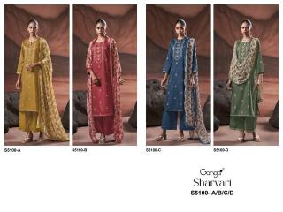 Ganga sharvari 5100 Wholesale dress fabric