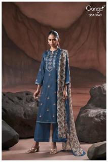 Ganga sharvari 5100 Wholesale dress fabric