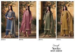 Ganga yuvika 5147  Sikkim dress material wholesale market