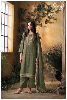 Ganga yuvika 5147  Sikkim dress material wholesale market