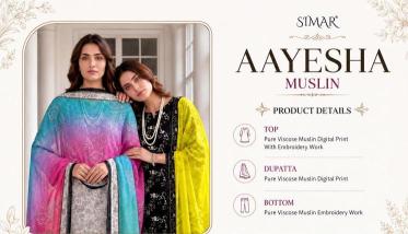 Glossy simar aayesha Wholesale clothing market in Karnataka
