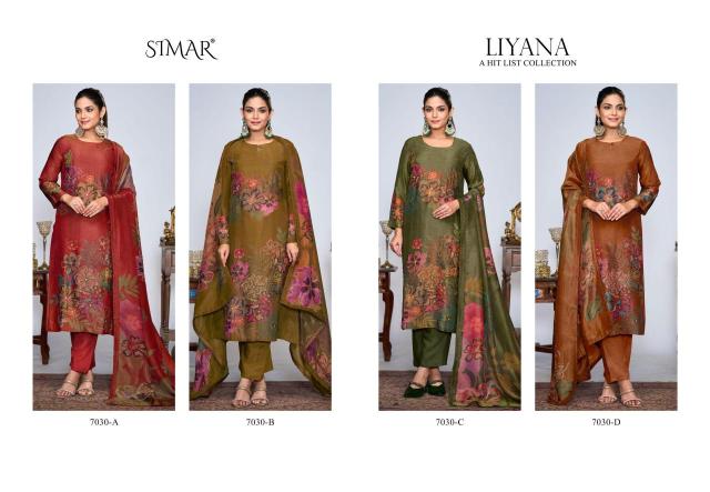 Glossy simar liyana Wholesale clothing market in Madhya Pradesh