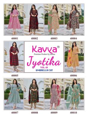 Kavya jyotika vol 40 Designer kurti wholesalers in Andhra Pradesh 