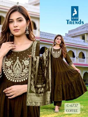 Kaya d.no 6737 designer kurtis at wholesale price in Arunachal Pradesh