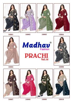 Madhav prachi vol 16 Wholesale clothing markets in Rajasthan