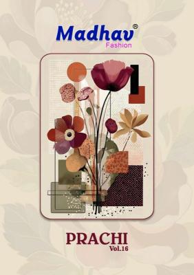 Madhav prachi vol 16 Wholesale clothing markets in Rajasthan