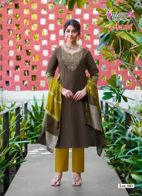Mystic9 aashi vol 1  Wholesale kurti suppliers in Punjab