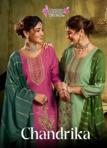 Mystic9 chandrika vol 1  Wholesale kurti suppliers in Tamil Nadu