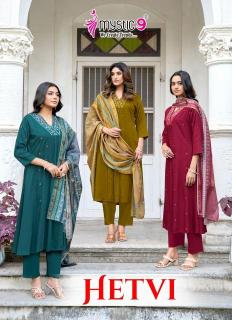 Mystic9 hetvi vol 1  Wholesale kurti suppliers in Himachal Pradesh