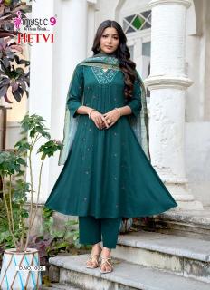 Mystic9 hetvi vol 1  Wholesale kurti suppliers in Himachal Pradesh