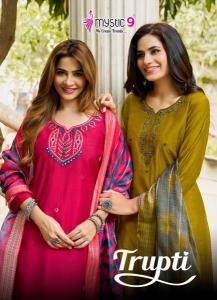 Mystic9 trupti vol 1  Kurti manufacturers in Telangana