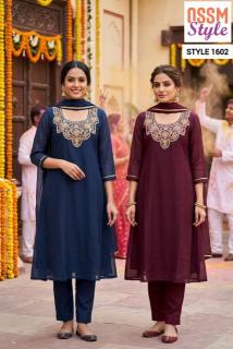 Ossm style 1602 Cheap wholesale kurtis in Goa