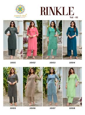 Passion tree rinkle vol-1 Wholesale kurti suppliers in Andhra Pradesh