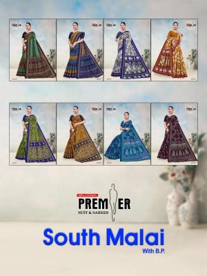 Premier south malai vol 3 Wholesale saree suppliers in Himachal Pradesh