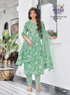 Radhika cotton plus vol 3 wholesale kurti suppliers in Arunachal Pradesh