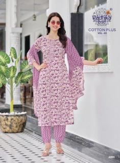 Radhika cotton plus vol 3 wholesale kurti suppliers in Arunachal Pradesh