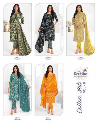 Radhika lifestyle cotton fab vol-8 Kurti retailers in Andhra Pradesh