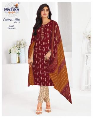 Radhika lifestyle cotton fab vol-8 Kurti retailers in Andhra Pradesh