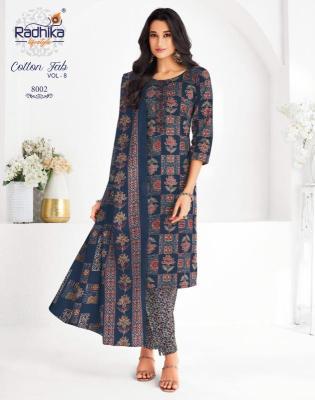 Radhika lifestyle cotton fab vol-8 Kurti retailers in Andhra Pradesh