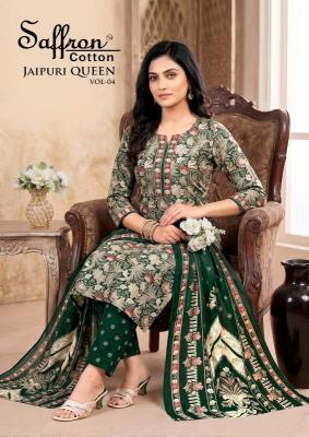 Saffron jaipuri karachi vol 1 Wholesale clothing market in Chhattisgarh