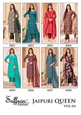 Saffron jaipuri karachi vol 1 Wholesale clothing market in Chhattisgarh