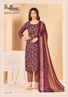 Saffron jaipuri karachi vol 1 Wholesale clothing market in Chhattisgarh