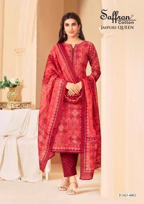Saffron jaipuri karachi vol 1 Wholesale clothing market in Chhattisgarh