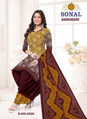 Sonal bandhani vol 5 Wholesale clothing market in Andhra Pradesh
