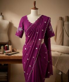 Svara georgette Traditional sarees in goa