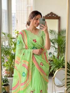 Svara guldasta Mizoram saree market