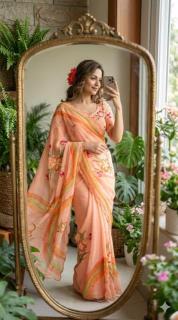 Svara guldasta Mizoram saree market