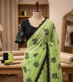 Svara vt~009  Designer saree wholesale in Punjab