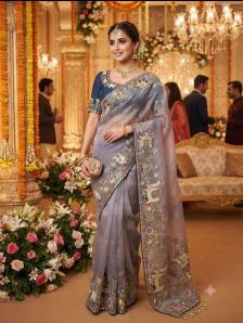 Vinayak Latest saree collections in Telangana wholesale market