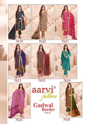 Aarvi gadwal border vol-11 Kurti manufacturers in Arunachal Pradesh