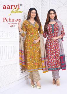 Aarvi pehnava vol-2 Designer kurtis in Andhra Pradesh
