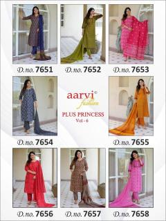 Aarvi plus princess vol-6 Designer kurti market in Haryana