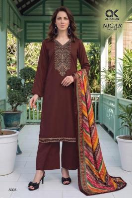 Al karam nigar vol 5 Dress material wholesale dealers in Chhattisgarh