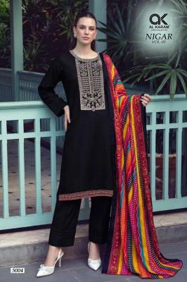 Al karam nigar vol 5 Dress material wholesale dealers in Chhattisgarh