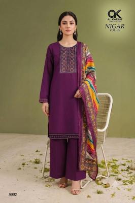 Al karam nigar vol 5 Dress material wholesale dealers in Chhattisgarh