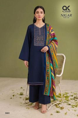 Al karam nigar vol 5 Dress material wholesale dealers in Chhattisgarh