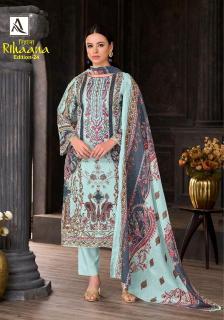 Alok suit rihaana-24 Wholesale clothing market in Haryana