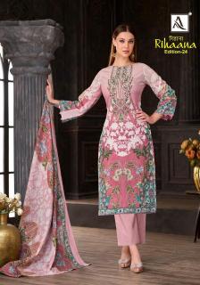 Alok suit rihaana-24 Wholesale clothing market in Haryana