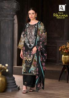 Alok suit rihaana-24 Wholesale clothing market in Haryana