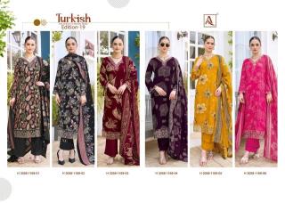 Alok suit turkis-19 Wholesale dress material suppliers in Andhra Pradesh