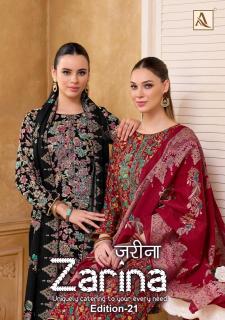 Alok suit zarina-21 Dress material suppliers in Arunachal Pradesh