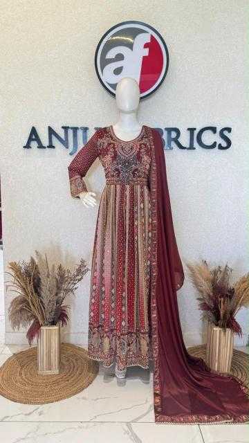 Anju fabrics AR 8546 Kurti wholesalers in Arunachal Pradesh