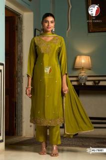 Anju fabrics HU 75051 Kurti wholesaler in Goa